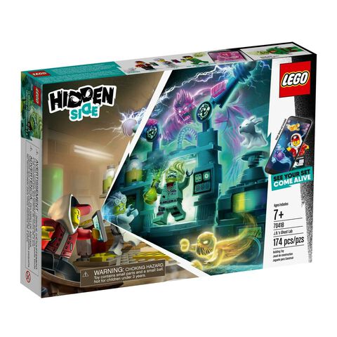 Lego - Hidden Side - 70418 - Le Laboratoire Détecteur De Fantômes